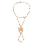 Buy Femnmas Golden Scorpion Bracelet With Ring - Purplle