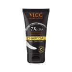 Buy VLCC 7X Ultra Whitening & Brightening Charcoal Peel off Mask (100 g) - Purplle