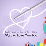 Buy Stay Quirky Kajal White Eye Love You Too| Long Lasting| Smudgeproof| Water resistent| Vegan| Dermatologically tested|Intense Pigmentation (0.35 g) - Purplle