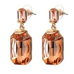 Buy Crunchy Fashion Gold Plated Dangle & Drop Earrings - Purplle