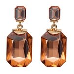 Buy Crunchy Fashion Gold Plated Dangle & Drop Earrings - Purplle