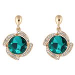Buy Crunchy Fashion Gold Alloy Women Earring - Purplle