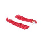 Buy Crunchy Fashion Bohemian Red Beaded Tassel Earrings - Purplle