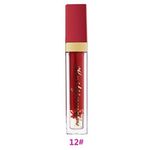 Buy Kailijumei Lipgloss Maquiagem Matte Lipstick Lips Care Riche Shine Gelee Jelly With Fate Of Flower Lip Gloss Tint Color # 12 (6 ml) - Purplle