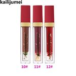 Buy Kailijumei Lipgloss Maquiagem Matte Lipstick Lips Care Riche Shine Gelee Jelly With Fate Of Flower Lip Gloss Tint Color # 12 (6 ml) - Purplle