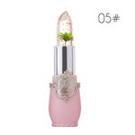 Buy Minfei Jelly Fruit Flower Waterproof Chrysanthemum Lipstick Temperature Change Color Moisturizer Lip Stick (Color #5) - Purplle