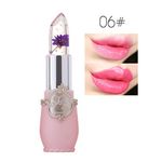 Buy Minfei Jelly Fruit Flower Waterproof Chrysanthemum Lipstick Temperature Change Color Moisturizer Lip Stick (Color #6) - Purplle