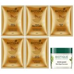 Buy Biotique Gold Radiance Facial Kit (65 g) - Purplle