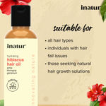 Buy Inatur Hibiscus Hair Oil (100 ml) - Purplle