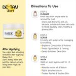 Buy Inatur De-Tan 3 In 1 Cleanser + Exfoliator + Mask (400 g) - Purplle