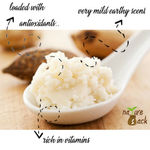 Buy NatureSack Natural Shea Butter. Premium Refined Butter Great For Face, Skin, Body, Lips, DIY products (100 g) - Purplle