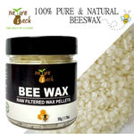 Buy NatureSack Natural Organic Raw Beeswax Pellets Triple Filtered. Great For lotions, lipbalm, DIY products (50 g) - Purplle