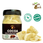 Buy NatureSack Natural Organic Cocoa Butter. Raw & Unrefined Butter Great For Face, Skin, Body, Lips, DIY products (100 g) - Purplle