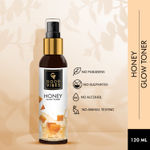 Buy Good Vibes Honey Glow Toner | Hydrating, Calming | No Parabens, No Alcohol, No Sulphates, No Mineral Oil, No Animal Testing (120 ml) - Purplle