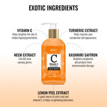 Buy StBotanica Vitamin C Brightening Face Wash - With Lemon, Turmeric, Neem and Kashmiri Saffron - No Parabens, Sulphate, Silicones, 200 ml - Purplle