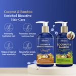 Buy St.Botanica Strengthening Haircare Combo | StBotanica Coconut Oil & Bamboo Hair Strengthening Shampoo + StBotanica Coconut & Bamboo Hair Conditioner, 300ml - Purplle