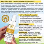 Buy Mom & World Massage Lotion For Stretch Marks (120 ml) - With Organic Olivates, Kokum & Shea Butter - Purplle