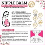 Buy Mom & World Nipple Balm (50 g) For Sore and Cracked Nipples - With Cocoa & Shea Butter - Purplle