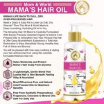 Buy Mom & World Mama's Hair Oil (200 ml) - 11 Natural & Organic Oils - Purplle