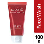 Buy Lakme Blush & Glow Pomegranate Gel Face Wash (100 g) - Purplle