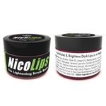Buy NicoLips - Lip Scrub Gel Cream for Lightening & Brightening Dark Lips, 20g Moisturizing Pre Make Up & Removes Nicotine/Shisha Marks - Purplle