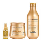 Buy L'Oreal Professionnel Serie Expert Absolut Repair Lipidium Serum (50 ml) + L'Oreal Professionnel Absolut Repair Lipidium Shampoo (300 ml) + L'Oreal Professionnel Absolut Repair Lipidium Masque (250 ml) - Purplle