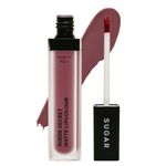 Buy SUGAR Cosmetics Suede Secret Matte Lipcolour 13 Nylon Nude (Nude Pink) - Purplle
