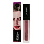 Buy SUGAR Cosmetics Suede Secret Matte Lipcolour 13 Nylon Nude (Nude Pink) - Purplle