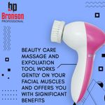 Buy Bronson Professional 5 In 1 Body And Face Compact Beauty Care Massage And Exfoliation Tool (color may vary) - Purplle