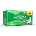 Buy Whisper Ultra Clean Sanitary Pads Extra Large Plus 30 pc Pack - Purplle