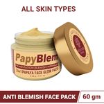 Buy Bella Vita Organic Pigmentation Blemish Removal Face Pack with Papaya, Aloe and Bentonite (60 g) - Purplle