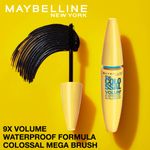 Buy Maybelline New York Volume Express Colossal Mascara, Waterproof, Black, 10g - Purplle
