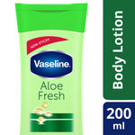 Buy Vaseline Intensive Care Aloe Fresh Body Lotion 200 ml - Purplle