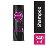 Buy Sunsilk Stunning Black Shine Shampoo (340 ml) - Purplle