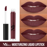 Buy NY Bae Moisturizing Liquid Lipstick - Grooving In The Club 21 (2.7 ml) | Purple | Matte Finish | Enriched with Vitamin E | Highly Pigmented | Non-Drying | Lasts Upto 12+ Hours | Weightless | Vegan | Cruelty & Paraben Free - Purplle