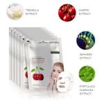 Buy MOND'SUB Cherry Brightening Facial Mask (Sheet 1) - Purplle
