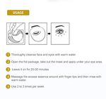 Buy MOND'SUB Gold Eye Lid Mask (Sheet 1) - Purplle