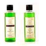 Buy Khadi Herbs Amla Bhringraj Shampoo(210 ml) + Khadi Herbs Neem Aloevera Shampoo(210 ml)-Pack Of 2 - Purplle