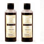 Buy Khadi Herbs Shikakai Shampoo(210 ml) (Pack Of 2) - Purplle