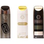 Buy Armaf Tag Him, Shade & High Street Perfume Body Spray For Men & Women (200ml Each) - Purplle