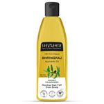 Buy Soulflower Coldpressed Bhringraj Hair Oil With Coconut and Sesame for damaged, frizzy hair, premature greying, baldness & hair loss , 100% Pure and Natural, Herby, 225 ml - Purplle