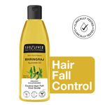 Buy Soulflower Coldpressed Bhringraj Hair Oil With Coconut and Sesame for damaged, frizzy hair, premature greying, baldness & hair loss , 100% Pure and Natural, Herby, 225 ml - Purplle