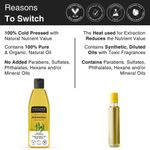 Buy Soulflower Coldpressed Bhringraj Hair Oil With Coconut and Sesame for damaged, frizzy hair, premature greying, baldness & hair loss , 100% Pure and Natural, Herby, 225 ml - Purplle