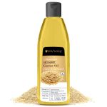 Buy Soulflower Coldpressed Sesame carrier Oil for healthy skin & bouncy hair, 100% Pure and Natural, Traditional Handmade 225ml - Purplle