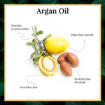 Buy Good Vibes Argan Oil Hairfall Control Vitalizing Serum | Frizz Control, Shine, Stregthening | No Parabens, No Sulphates, No Animal Testing (50 ml) - Purplle