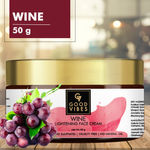 Buy Good Vibes Lightening Face Cream - Wine (50 gm) - Purplle