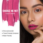 Buy SUGAR Cosmetics - Smudge Me Not - Liquid Lipstick - 38 Dose Of Rose (Rosy Mauve) - 4.5 ml - Ultra Matte Liquid Lipstick, Transferproof and Waterproof, Lasts Up to 12 hours - Purplle