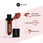 Buy SUGAR Cosmetics - Smudge Me Not - Liquid Lipstick - 41 Gotta Terracotta (Burnt Orange) - 4.5 ml - Ultra Matte Liquid Lipstick, Transferproof and Waterproof, Lasts Up to 12 hours - Purplle