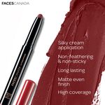 Buy Faces Canada Ultime Pro HD Intense Matte Lips + Primer 04 Crushed Berry (1.4 g) - Purplle