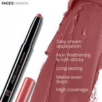 Buy Faces Canada Ultime Pro HD Intense Matte Lips + Primer - Tea Rose 10 (1.4 g) - Purplle